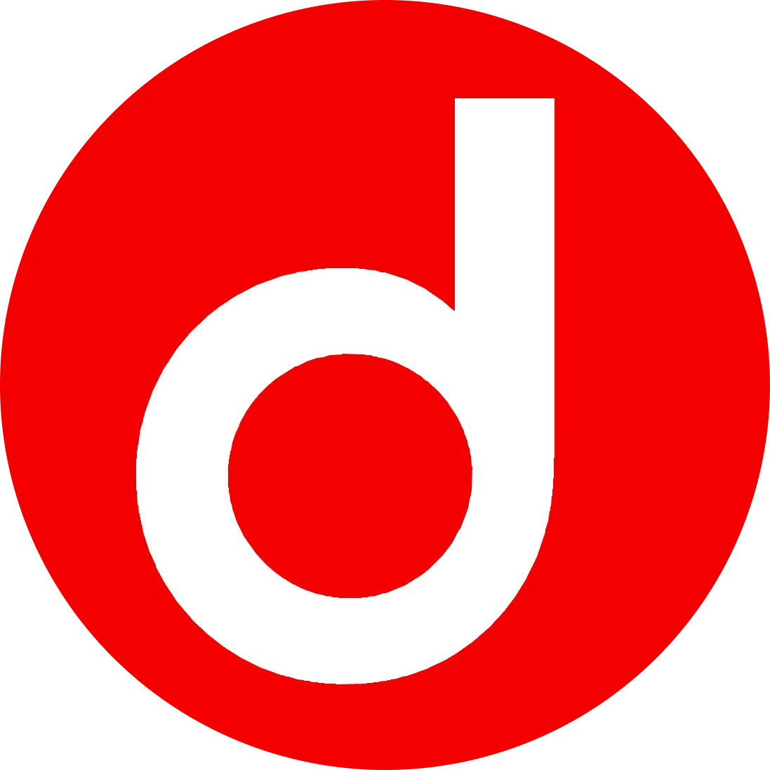 d logo